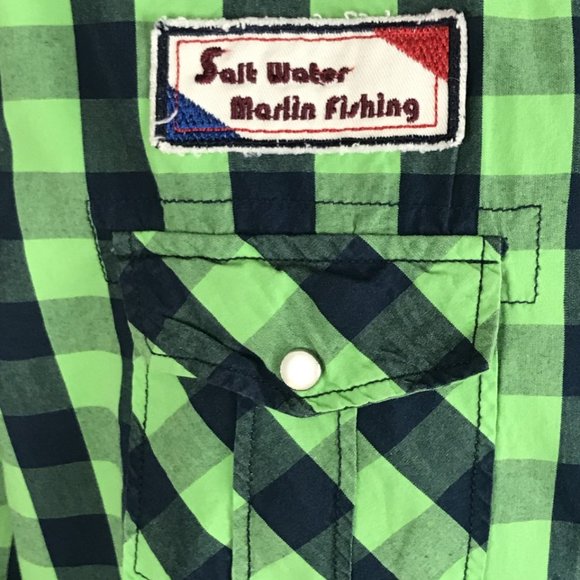 Paper Denim & Cloth Plaid Long Sleeve Plaid Shirt - Picture 6 of 8